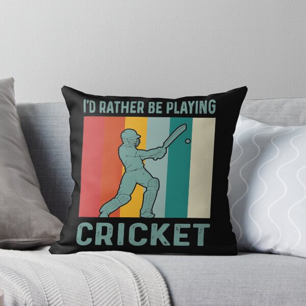 Item preview, I'D RATHER BE CRICKET designed and sold by HarleyGarner.