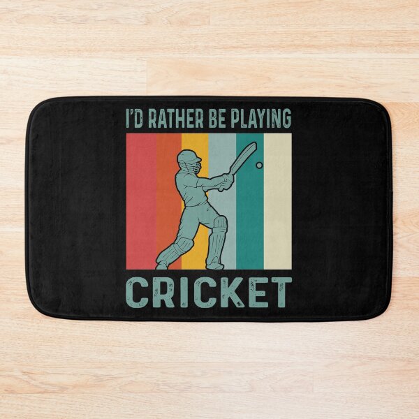 Item preview, I'D RATHER BE CRICKET designed and sold by HarleyGarner.