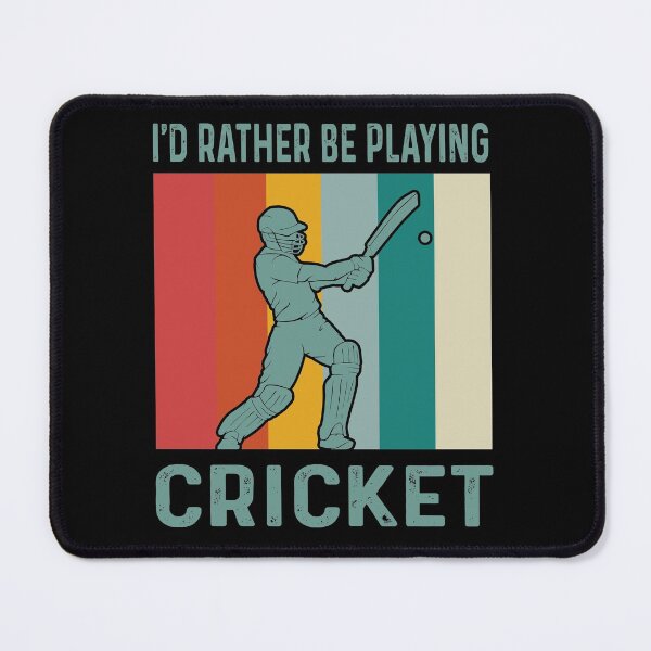 Item preview, I'D RATHER BE CRICKET designed and sold by HarleyGarner.