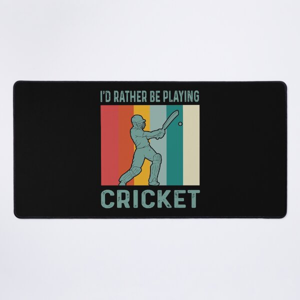 Item preview, I'D RATHER BE CRICKET designed and sold by HarleyGarner.