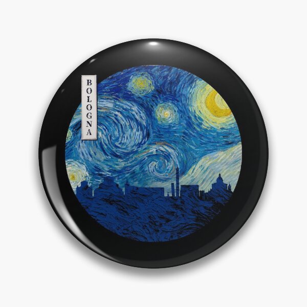 Item preview, Bologna Starry Night Van Gogh Circle designed and sold by DFerraz.