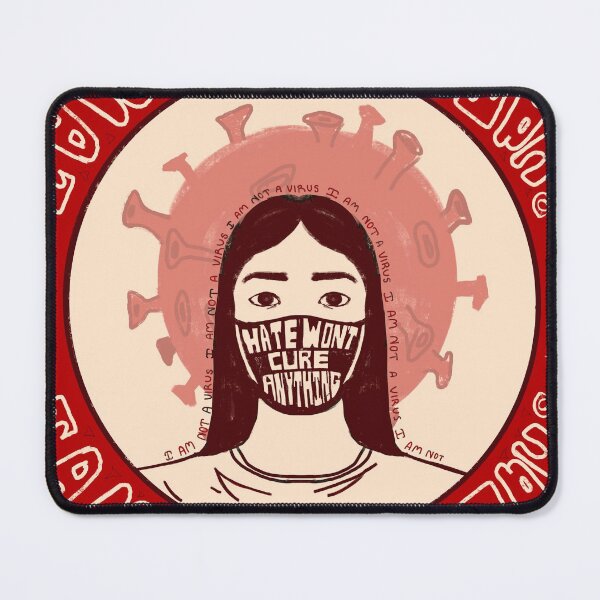 Item preview, Hate Won't Cure Anything: I Am Not A Virus designed and sold by Hana Morita.