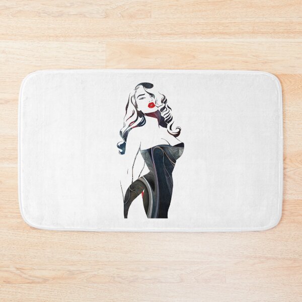Item preview, Romantic Girl Art Colourful Glossy theme Effect designed and sold by Tshirtstory.