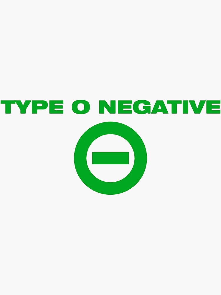 Type O Negative Logo  Type O Negative – ALL + EVERY