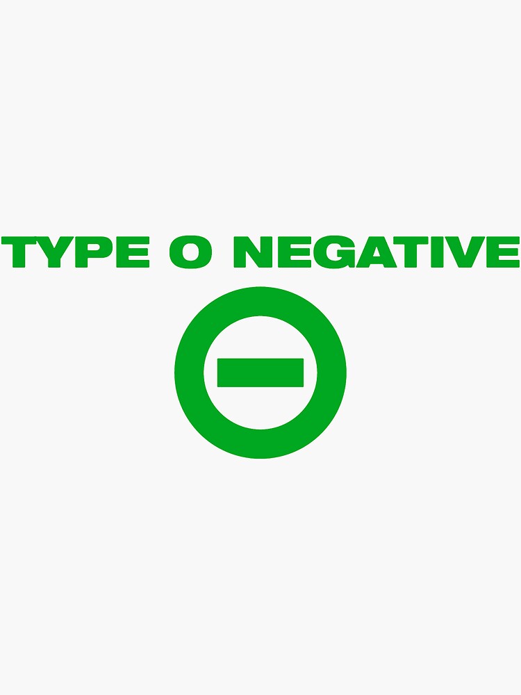 Type O Negative Logo | Sticker