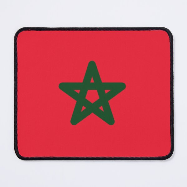 Item preview, Morocco National Flag designed and sold by JoyforU.