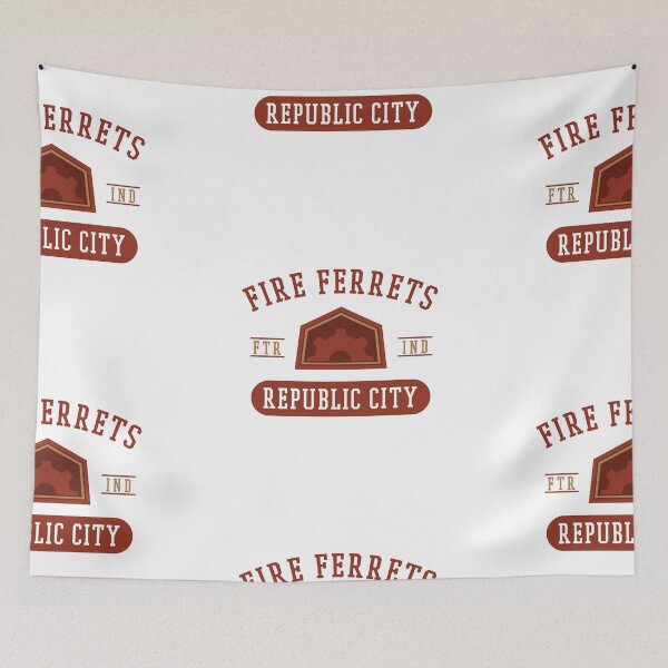 Item preview, Republic City's Fire Ferrets (Red) designed and sold by cnfsdkid.