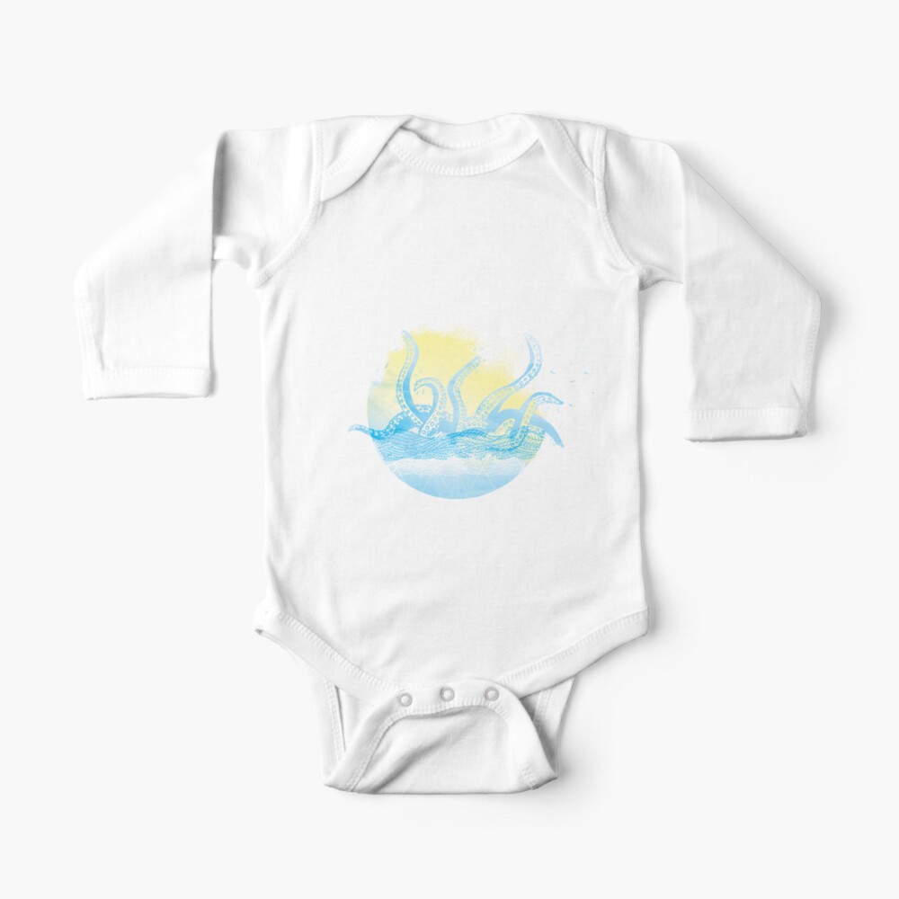 Item preview, Long Sleeve Baby One-Piece designed and sold by Graphicsbyte.