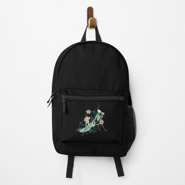 Item preview, Praying mantis with flowers designed and sold by DerSenat.