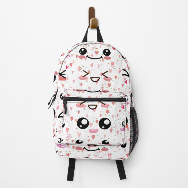 Item preview, Cute kawaii faces pattern designed and sold by reartdesign.