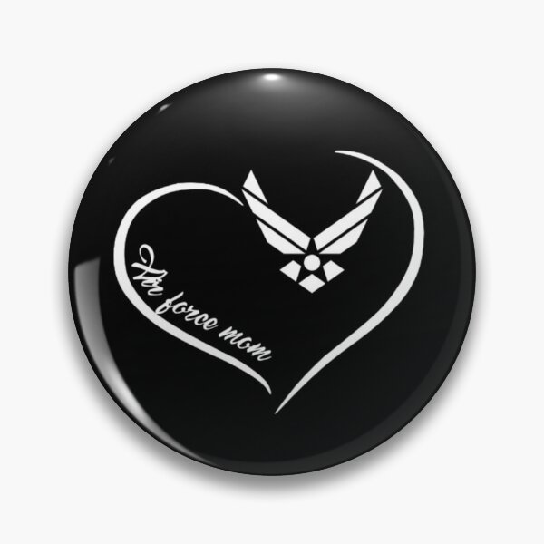 Item preview, Air Force Mom Heart  designed and sold by aryagiri.