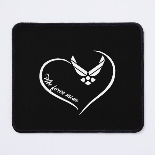 Item preview, Air Force Mom Heart designed and sold by aryagiri.