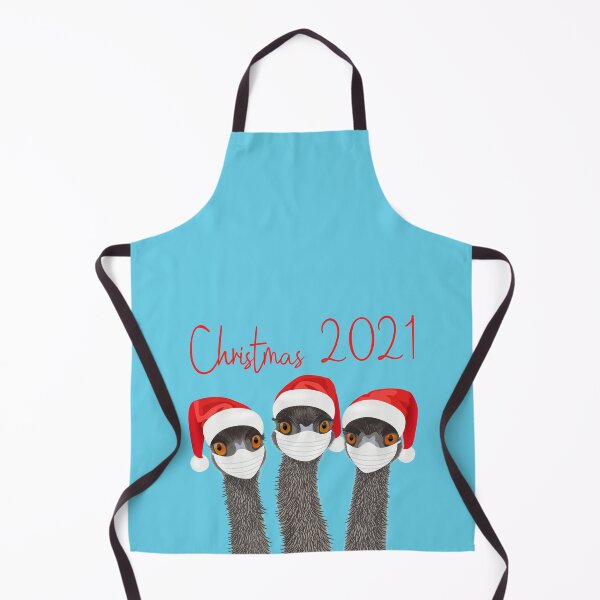 Item preview, Face mask emu birds Christmas 2021  designed and sold by Tefra.