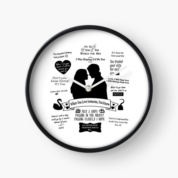 Item preview, Captain Swan "Iconic Quotes" Silhouette Design  designed and sold by The_Girly_Nerd_Shop.
