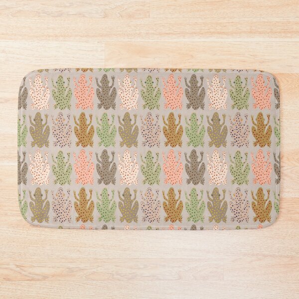Item preview, Frog leap, quirky amphibian with dots designed and sold by cleolovescolor.
