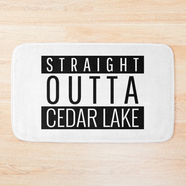 Item preview, Straight Outta Cedar Lake Indiana  designed and sold by Teelogic.