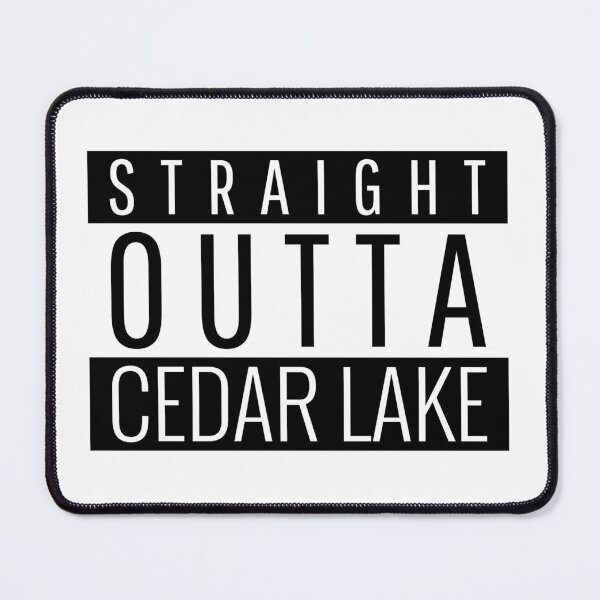 Item preview, Straight Outta Cedar Lake Indiana  designed and sold by Teelogic.
