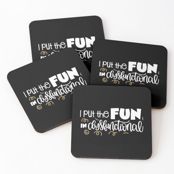 Item preview, I put the fun in disfunctional designed and sold by pnkpopcorn.