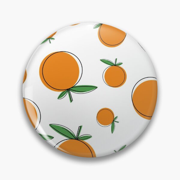 Item preview, Orange fruit seamless pattern  designed and sold by Ayujinar.