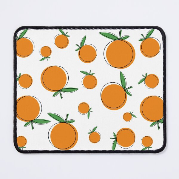 Item preview, Orange fruit seamless pattern  designed and sold by Ayujinar.
