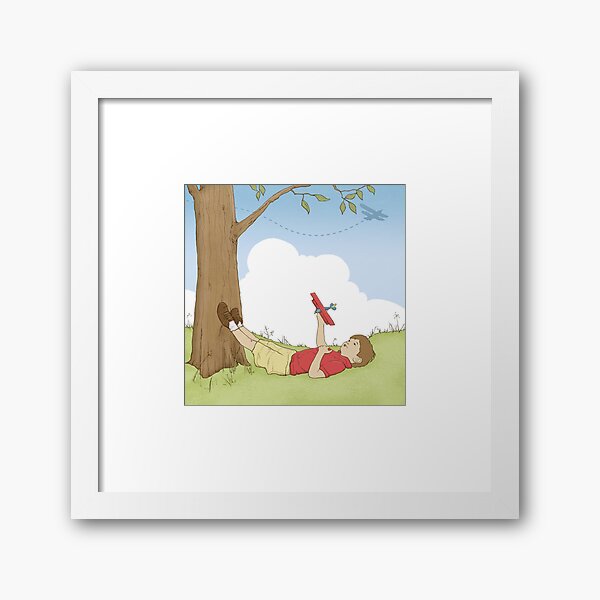 Aviator Daydream Framed Art Print