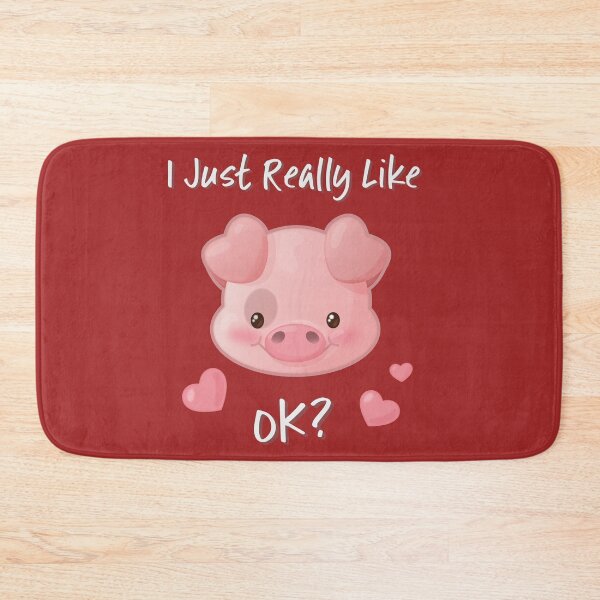 Item preview, I Just Really Like Pigs, Ok? designed and sold by Irene Koh.
