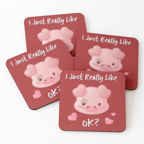 Item preview, I Just Really Like Pigs, Ok? designed and sold by Irene Koh.