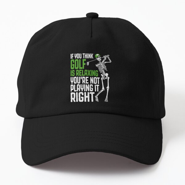 Vintage Trucker Hat // Funny Golfing Hat // If It Goes Straight