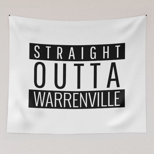 Item preview, Straight Outta Warrenville Illinois  designed and sold by Teelogic.