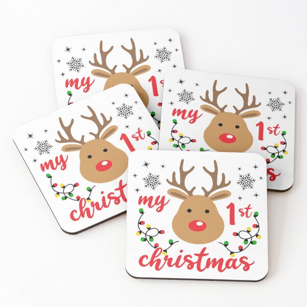 Item preview, My 1st Christmas With Reindeer designed and sold by ARY9.