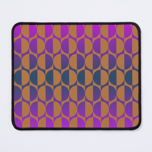 Item preview, Retro circles magenta, purple, blue, brown designed and sold by aapshop.