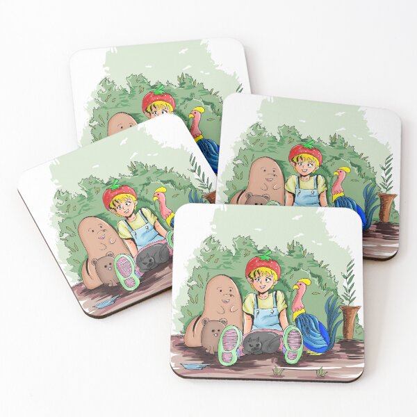 Item preview, Strawberry Boy and his Pets designed and sold by eriseptianto.