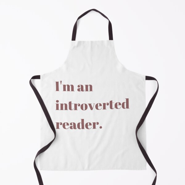 Item preview, I'm an introverted reader designed and sold by The Bookworm Store.