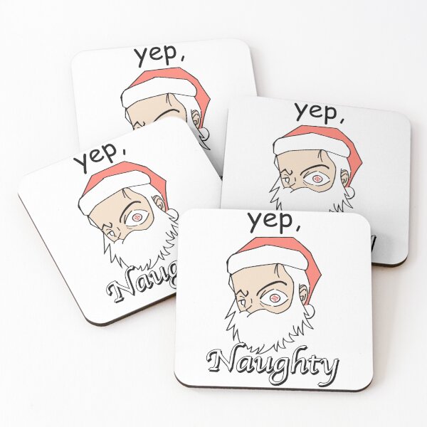 Item preview, Naughty Santa designed and sold by SquireShopRB.