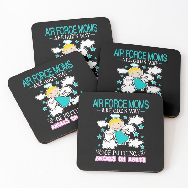 Item preview, Air Force Moms Angels on Earth  designed and sold by aryagiri.