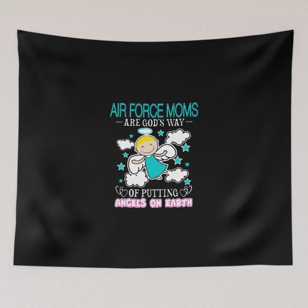 Item preview, Air Force Moms Angels on Earth  designed and sold by aryagiri.