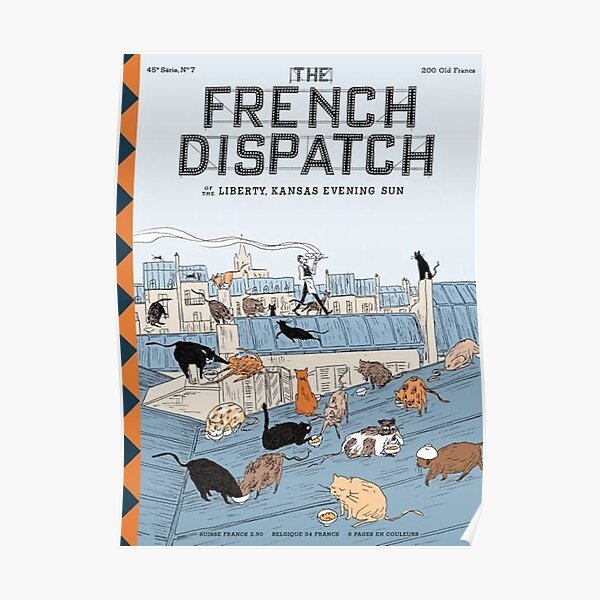French Dispatch Poster