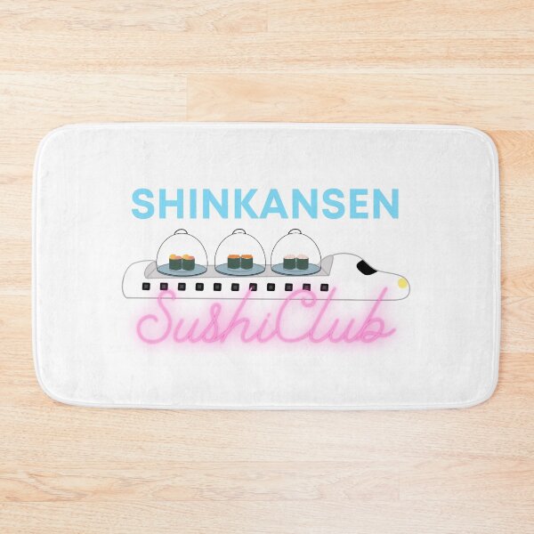 Item preview, Shinkansen Sushi Club (Japanese Bullet Train) designed and sold by Roanasaurus.