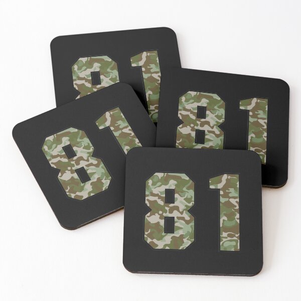 Item preview, Army Camo Number eighty-one Veteran Lucky Number 81 designed and sold by Urosek.