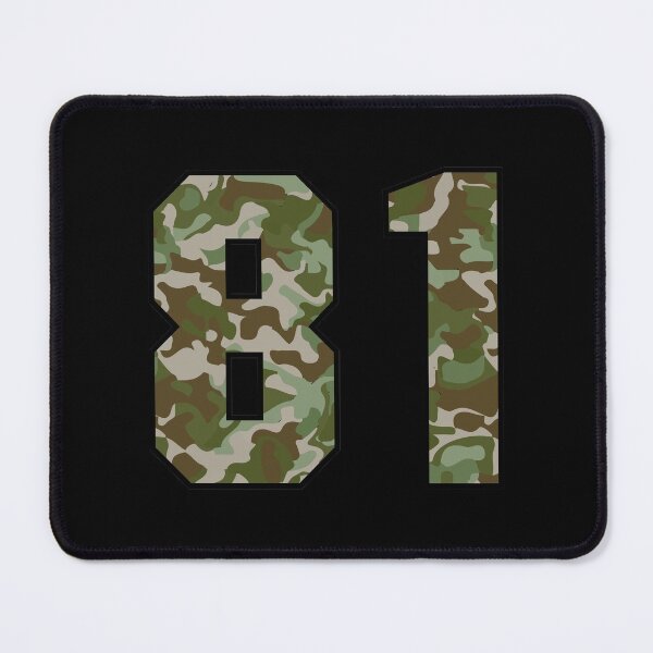 Item preview, Army Camo Number eighty-one Veteran Lucky Number 81 designed and sold by Urosek.