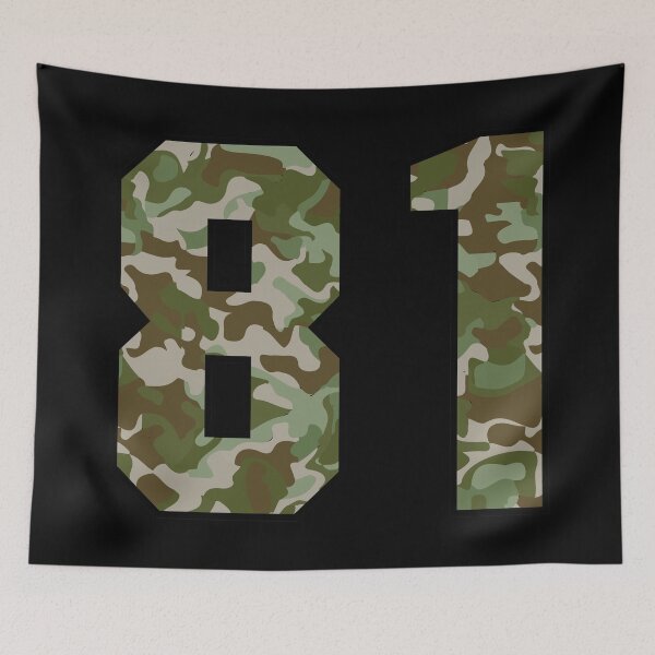 Item preview, Army Camo Number eighty-one Veteran Lucky Number 81 designed and sold by Urosek.