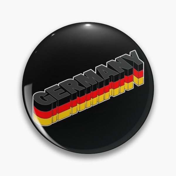 Item preview, Germany 3D Text in Flag Colors designed and sold by RaybenMedia.