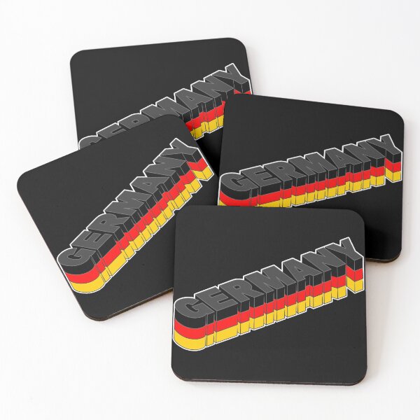 Item preview, Germany 3D Text in Flag Colors designed and sold by RaybenMedia.