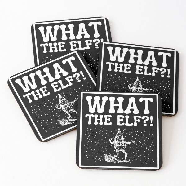 Item preview, What the elf?! - WTF - Christmas Questions designed and sold by For the love of Pixels.