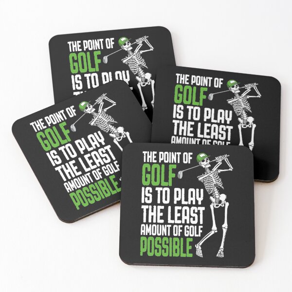 Item preview, The Point Of Golf Funny Skeleton Golfer Humor Quote designed and sold by GrandeDuc.