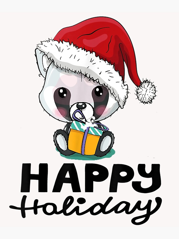 I Was Cute This Year, Panda Boba Ugly Christmas Sweater - Panda Boba  Christmas - Posters and Art Prints