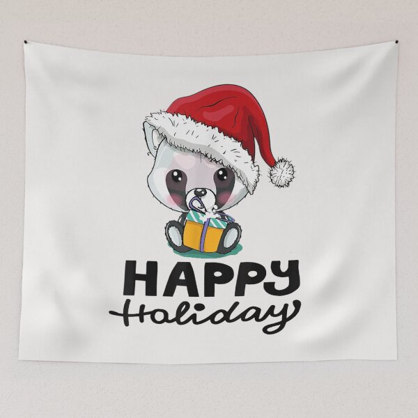 Item preview, Cute animal friendly panda christmas T-Shirt designed and sold by Besnier-Rahel.