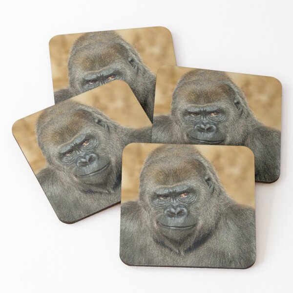 Item preview, Gorilla Mothers Famous Disapproving Look designed and sold by rawshutterbug.