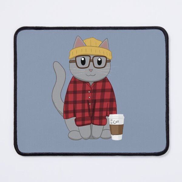 Item preview, Hipster Cat designed and sold by PineappleTeaCat.