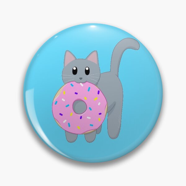 Item preview, Donut Cat designed and sold by PineappleTeaCat.